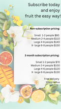 Load image into Gallery viewer, 3 month Fruit box subscription
